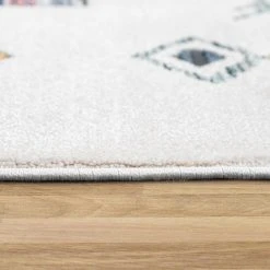 Paco Home Tapis De Salon Tapis Poils Ras Avec Boho Moderne Losanges Pastel Clair... -Magasin Joss & Main tapis de salon tapis poils ras avec boho moderne losanges pastel clair colore 8272751 21085413 1140x1140