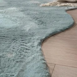 Paco Home Tapis De Salon Tapis Poils Ras Doux Moderne Monochrome Fausse Fourrure... -Magasin Joss & Main tapis de salon tapis poils ras doux moderne monochrome fausse fourrure turquoise 13743282 37957956 1140x1140