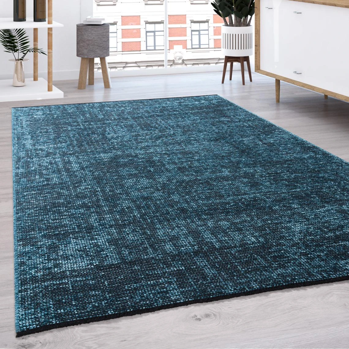 Paco Home Tapis De Salon Tissage Plat Moderne Uni Pastel Turquoise Bleu 3 Paco Home Tapis De Salon Tissage Plat Moderne Uni Pastel Turquoise Bleu