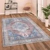 Paco Home Tapis De Salon Tissage Plat Ornements Mandala Motif Oriental Bordure L...