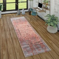 Paco Home Tapis De Salon Vintage Motif Abstrait Aspect 3D Poils Ras Rouge Gris -Magasin Joss & Main tapis de salon vintage motif abstrait aspect 3d poils ras rouge gris 13839844 38367142 1140x1140