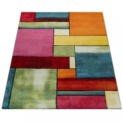 Paco Home Tapis Design à Carreaux Contour Trendy Multicolore L'Oeil Vert Bleu O... -Magasin Joss & Main tapis design a carreaux contour trendy multicolore loeil vert bleu orange rose 11854540 31340618 1140x1140 1