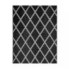 Avril Paris Tapis D'extérieur En Plastique Tressé - 180x280cm - Noir - Réversib...