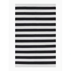 Ac-Deco Tapis D'intérieur à Rayures En Coton Recyclé - L 90 X L 150 Cm