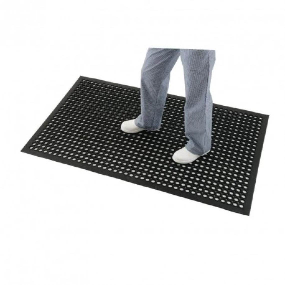 Tapis En Caoutchouc Anti-Fatigue Noir - Jantex - Caoutchouc1500 900 3 Tapis En Caoutchouc Anti-Fatigue Noir - Jantex - Caoutchouc1500 900