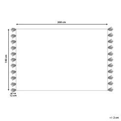 Beliani Tapis En Coton 140 X 200 Cm Rouge NIGDE -Magasin Joss & Main tapis en coton 140 x 200 cm rouge nigde 13805010 38189830 1140x1140