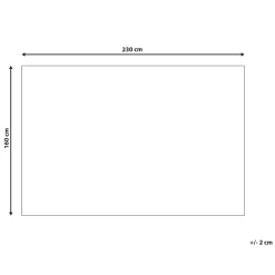 Beliani Tapis En Coton 160 X 230 Cm Beige Et Rose BUXAR -Magasin Joss & Main tapis en coton 160 x 230 cm beige et rose buxar 13803280 38166236 1140x1140