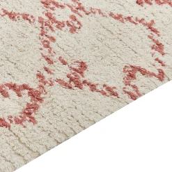 Beliani Tapis En Coton 160 X 230 Cm Beige Et Rose BUXAR -Magasin Joss & Main tapis en coton 160 x 230 cm beige et rose buxar 13803280 38166238 1140x1140