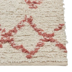 Beliani Tapis En Coton 160 X 230 Cm Beige Et Rose BUXAR -Magasin Joss & Main tapis en coton 160 x 230 cm beige et rose buxar 13803280 38166242 1140x1140