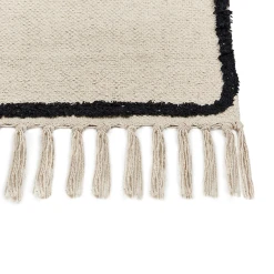 Beliani Tapis En Coton Beige Et Noir 160 X 230 Cm KONUR -Magasin Joss & Main tapis en coton beige et noir 160 x 230 cm konur 13809714 38232642 1140x1140