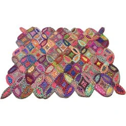 The Rug Republic Tapis En Coton Recyclé Cameo 90 X 60 Cm. -Magasin Joss & Main tapis en coton recycle cameo 90 x 60 cm 7789085 19690637 1200x1200