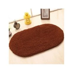 Wewoo Fausse Fourrure Tapis De Bain Solide Antidérapant De Porte Chambre En... -Magasin Joss & Main tapis en fausse fourruretapis de bain antiderapantstapistapis de chambre denfantstapis de salon oval 1