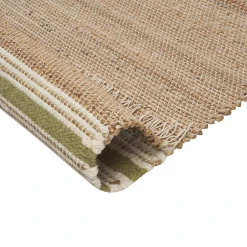 Beliani Tapis En Jute 80 X 150 Cm Beige Et Vert Olive MIRZA -Magasin Joss & Main tapis en jute 80 x 150 cm beige et vert olive mirza 14055218 39014666 1140x1140