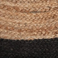 3S. X Home Tapis En Jute Beige Bordure Noire D120cm NATURI -Magasin Joss & Main tapis en jute beige bordure noire d120cm bachy design 1180099 1 1140x1140