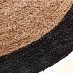 3S. X Home Tapis En Jute Beige Bordure Noire D120cm NATURI -Magasin Joss & Main tapis en jute beige bordure noire d120cm bachy design 1180099 2 1140x1140