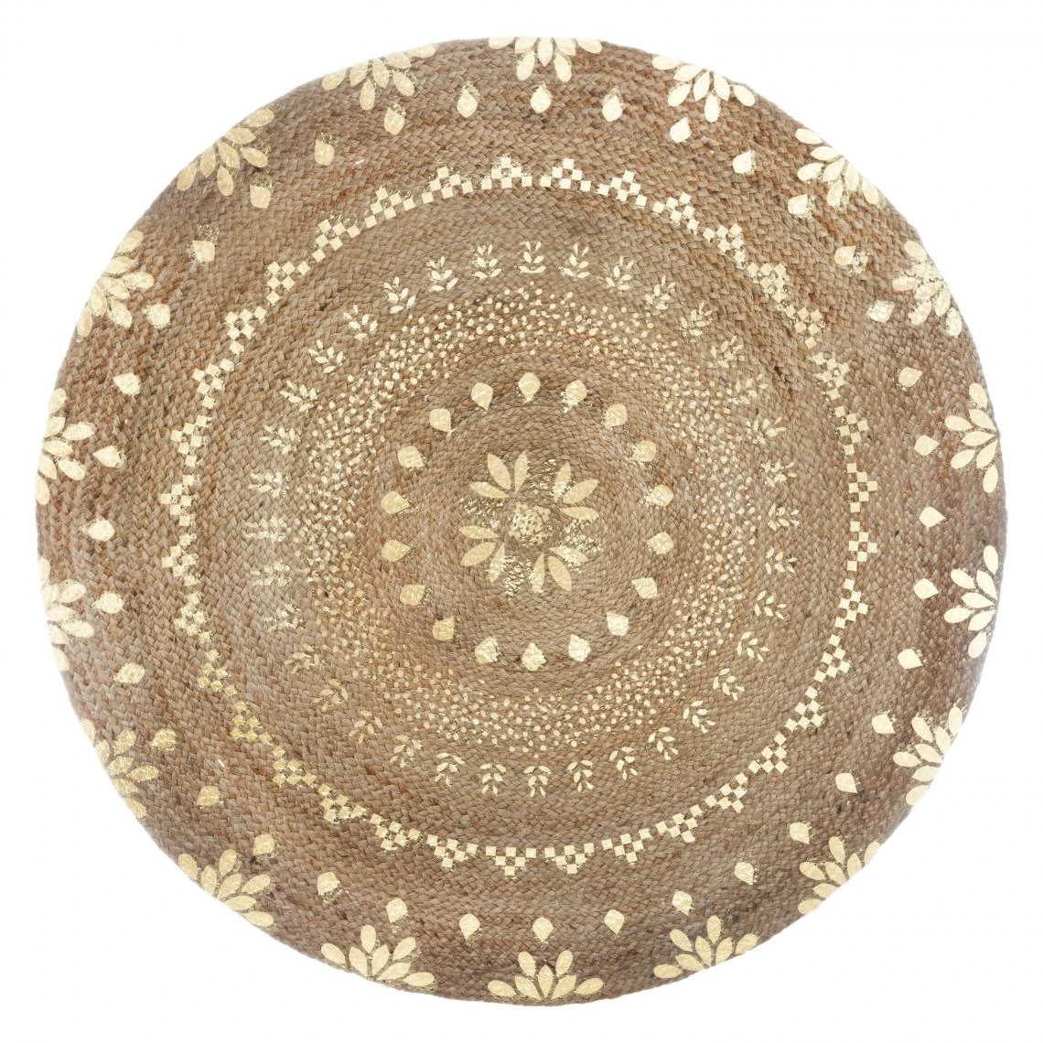 3S. X Home Tapis En Jute Gold AMINIA D115 3 3S. X Home Tapis En Jute Gold AMINIA D115