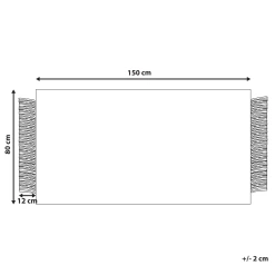 Beliani Tapis En Laine Blanc Cassé Et Noir 80 X 150 Cm TACETTIN -Magasin Joss & Main tapis en laine blanc casse et noir 80 x 150 cm tacettin 14047344 38988814 1140x1140