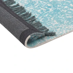 Beliani Tapis En Viscose Bleu Et Beige 160 X 230 Cm AKARSU -Magasin Joss & Main tapis en viscose bleu et beige 160 x 230 cm akarsu 13734686 37900686 1140x1140