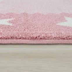 Paco Home Tapis Enfant Chambre Enfant 3D Adorable Bordure Étoiles Design En Pas... -Magasin Joss & Main tapis enfant chambre enfant 3d adorable bordure toiles design en pastel rose 7793293 19703153 1200x1200