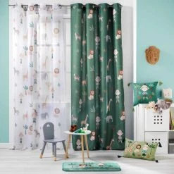 Paris Prix Tapis Enfant Léo L'Explorateur 45x75cm Vert -Magasin Joss & Main tapis enfant leo lexplorateur 45x75cm vert 13612594 37420352 1140x1140