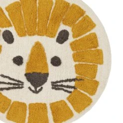 GUY LEVASSEUR Tapis Enfant Rond En Coton Orange 70x70cm Kids -Magasin Joss & Main tapis enfant rond en coton orange 70x70cm kids 13810598 38246860 1140x1140
