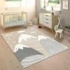 Paco Home Tapis Enfant Tapis Chambre Enfant Fille Garcon Montagne Etoile Nuage 3...