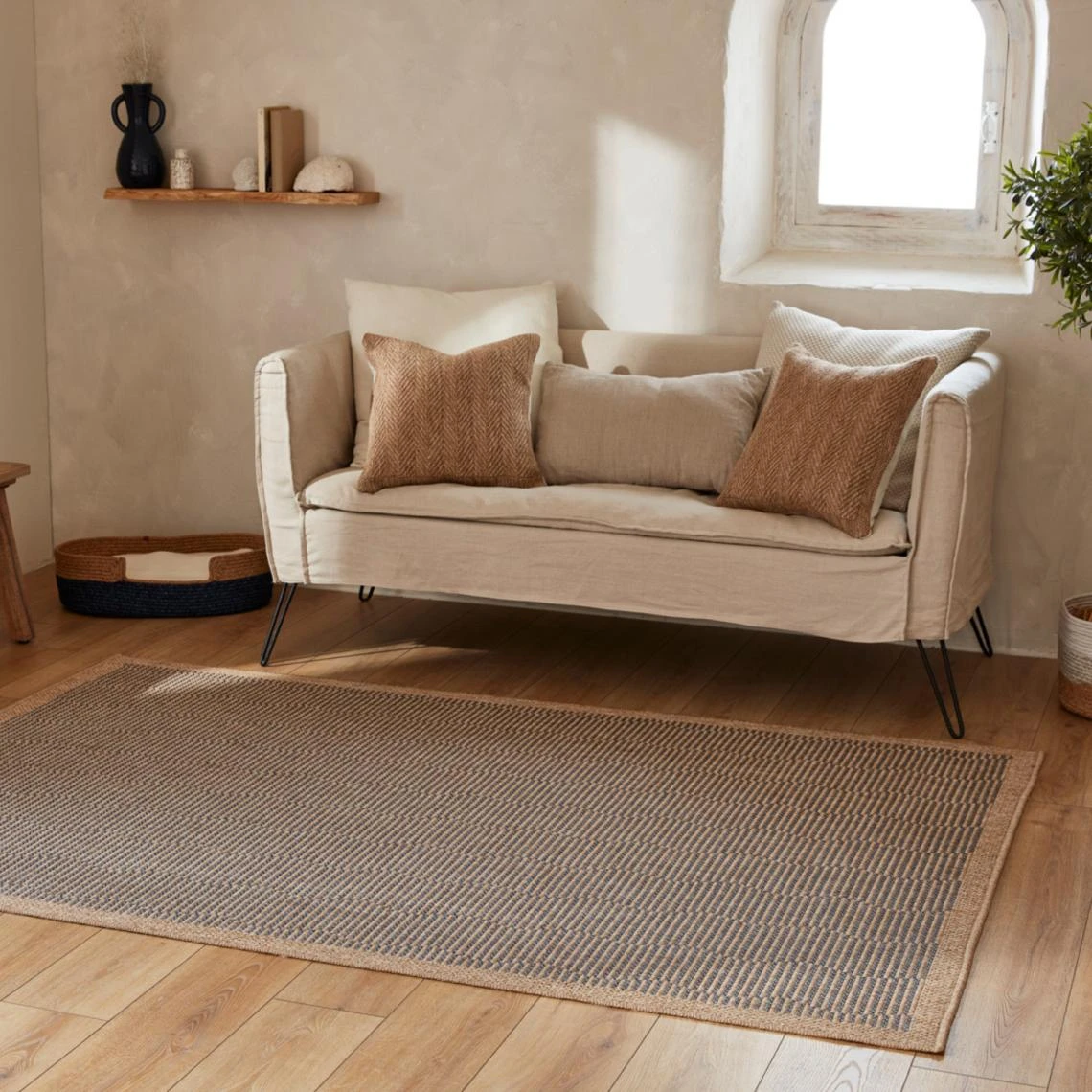 Avril Paris Tapis Extérieur - 120x170cm - Naturel - 100% Polypropylène Résistan... 5 Avril Paris Tapis Extérieur - 120x170cm - Naturel - 100% Polypropylène Résistan... – Image 3