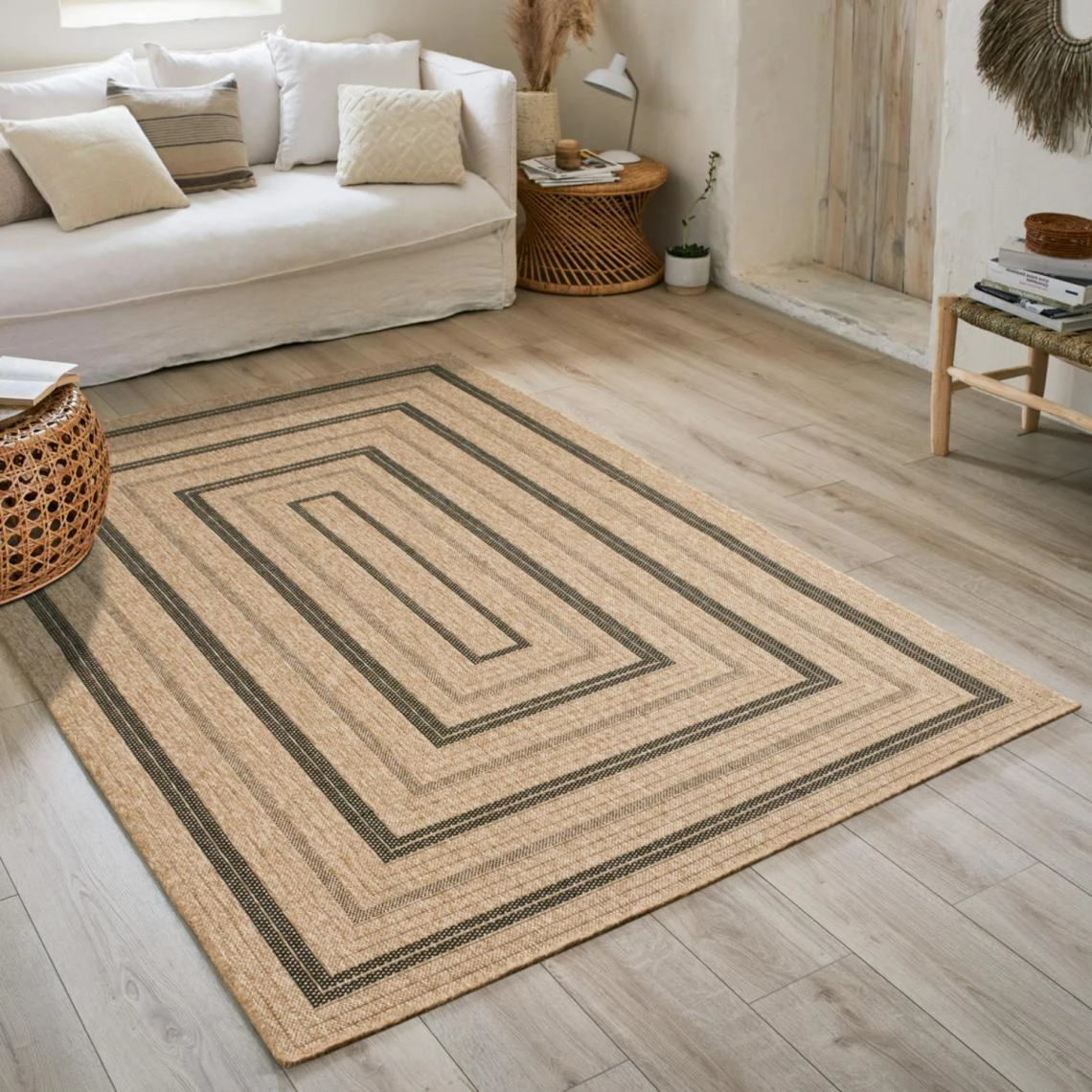 Avril Paris Tapis Extérieur - 60x90cm - Naturel - 100% Polypropylène Résistant ... 4 Avril Paris Tapis Extérieur - 60x90cm - Naturel - 100% Polypropylène Résistant ... – Image 2