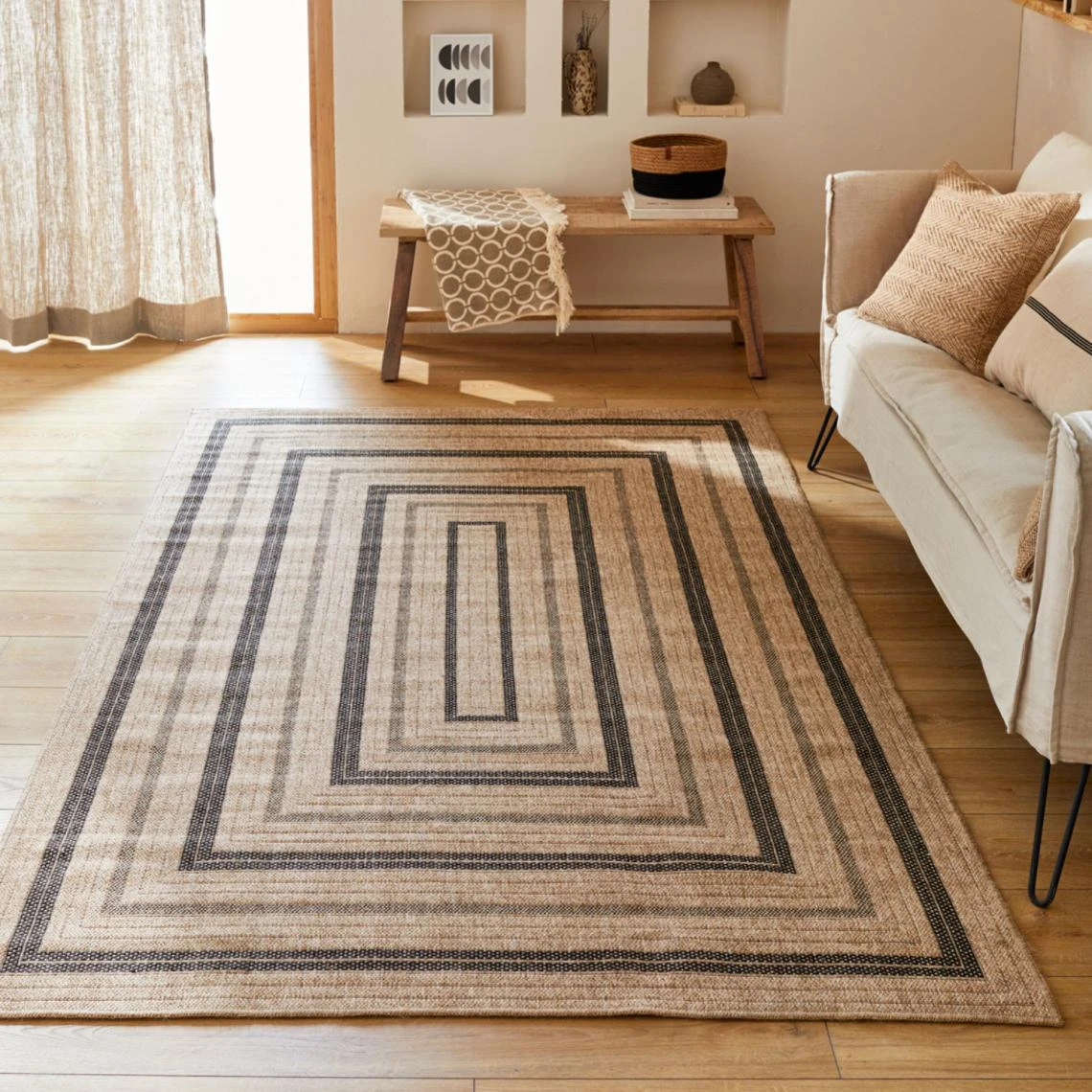 Avril Paris Tapis Extérieur - 60x90cm - Naturel - 100% Polypropylène Résistant ... 6 Avril Paris Tapis Extérieur - 60x90cm - Naturel - 100% Polypropylène Résistant ... – Image 4