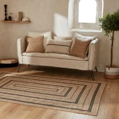 Avril Paris Tapis Extérieur - 80x150cm - Naturel - 100% Polypropylène Résistant... -Magasin Joss & Main tapis exterieur 80x150cm naturel 100 polypropylene resistant aux uv 1400 grm2 nour 14119376 39346634 1140x1140