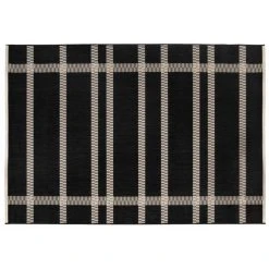 Vivaraise Tapis Extérieur En Polypropylène Paomia Tonnerre 160 X 230 Cm.