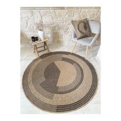 Avril Paris Tapis Extérieur Rond - 160cm - Naturel - 100% Polypropylène Résista... -Magasin Joss & Main tapis exterieur rond 160cm naturel 100 polypropylene resistant aux uv 1400 grm2 cora 14119312 39346338 1140x1140