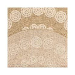 Avril Paris Tapis Extérieur Rond - 160cm - Naturel - 100% Polypropylène Résista... -Magasin Joss & Main tapis exterieur rond 160cm naturel 100 polypropylene resistant aux uv 1400 grm2 liak 14121174 39355088 1140x1140