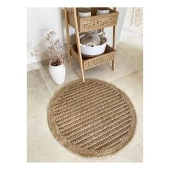 Avril Paris Tapis Extérieur Rond - 80cm - Naturel - 100% Polypropylène Résistan... -Magasin Joss & Main tapis exterieur rond 80cm naturel 100 polypropylene resistant aux uv 1400 grm2 kaf 14119408 39346778 1140x1140