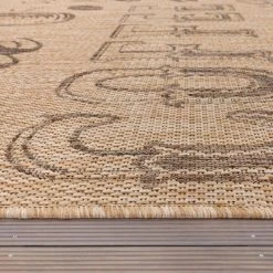 Paco Home Tapis Exterieur Terrasse Balcon Tapis Cuisine Mélangé Écriture Caf?... -Magasin Joss & Main tapis exterieur terrasse balcon tapis cuisine melange criture cafe beige 12943714 35048964 1140x1140