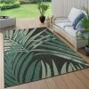 Paco Home Tapis Exterieur Terrasse Salon Cuisine Motif Fleuri Boho Motif Palmier... -Magasin Joss & Main tapis exterieur terrasse salon cuisine motif fleuri boho motif palmiers vert 12285284 32725264 1140x1140
