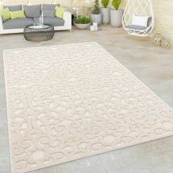Paco Home Tapis Exterieur Terrasse Salon Cuisine Motif Oriental Boho Motif Fleur... -Magasin Joss & Main tapis exterieur terrasse salon cuisine motif oriental boho motif fleuri creme 13479852 36898202 1140x1140