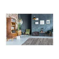Paris Prix Tapis Imprimé Jacquard ""Phoenix"" Naturel & Gris - 200 X 290 Cm -Magasin Joss & Main tapis imprime jacquard phoenix naturel gris 1