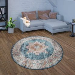 Paco Home Tapis Intérieur & Extérieur, Poils Ras Pour Balcon Terrasse, Style O... -Magasin Joss & Main tapis interieur et exterieur poils ras pour balcon terrasse style oriental bleu 7560408 19080550 1200x1200
