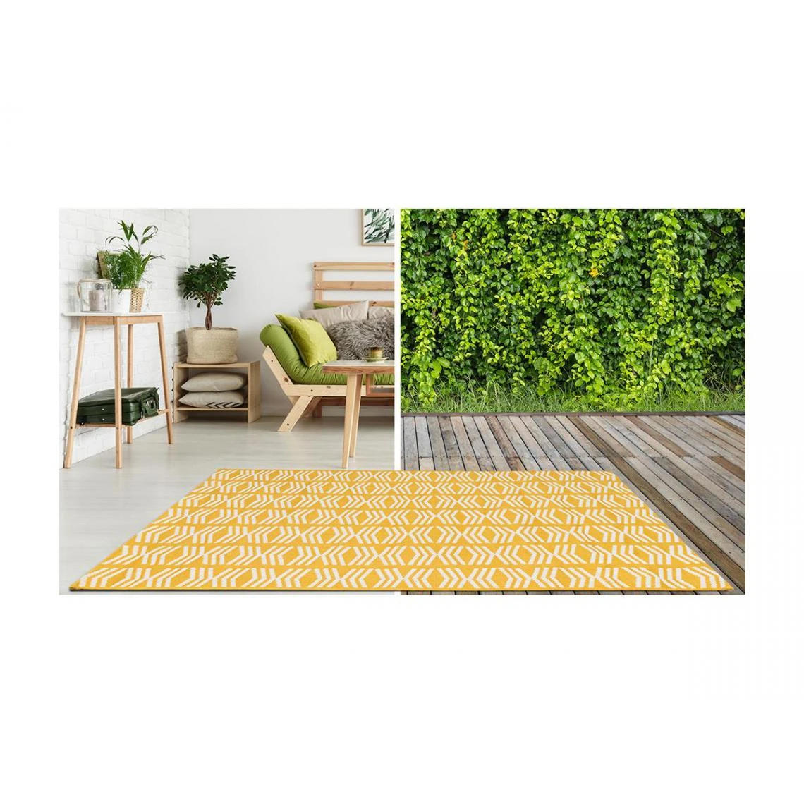 Vente-unique Tapis Intérieur Ou Extérieur Style Ethnique GRENADA - 150 X 200 Cm -... 3 Vente-unique Tapis Intérieur Ou Extérieur Style Ethnique GRENADA - 150 X 200 Cm -...