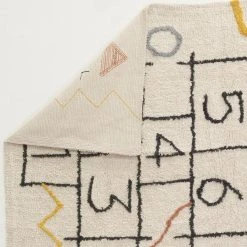 Aubry Gaspard Tapis Marelle En Coton Tufté Multicolore. -Magasin Joss & Main tapis marelle en coton tufte multicolore 13646756 37549170 1140x1140