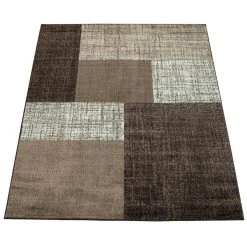 Paco Home Tapis Moderne à Carreaux Poils Courts Moucheté Brun Crème -Magasin Joss & Main tapis moderne a carreaux poils courts mouchete brun creme 7785707 19680657 1200x1200