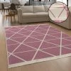 Paco Home Tapis Salon Chambre Adulte Lavable En Machine Scandi Géométrique Ros... -Magasin Joss & Main tapis salon chambre adulte lavable en machine scandi geometrique rose creme 13597690 37347050 1140x1140