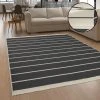 Paco Home Tapis Salon Chambre Adulte Lavable Rayures Géométrique Franges Anthr... 2 Paco Home Tapis Salon Chambre Adulte Lavable Rayures Géométrique Franges Anthr... -Magasin Joss & Main tapis salon chambre adulte lavable rayures geometrique franges anthracite creme 13597582 37346698 1140x1140