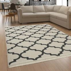 Paco Home Tapis Salon Chambre Adulte Lavable Scandinave Oriental Franges Anthrac... -Magasin Joss & Main tapis salon chambre adulte lavable scandinave oriental franges anthracite creme 13597656 37346946 1140x1140