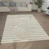 Paco Home Tapis Salon Chambre Adulte Poil Long Shaggy 3D Moelleux Geometrique Cr... -Magasin Joss & Main tapis salon chambre adulte poil long shaggy 3d moelleux geometrique creme 14053558 39006838 1140x1140