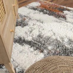 Paco Home Tapis Salon Chambre Adulte Poil Long Shaggy Motif Abstrait Pelucheux G... -Magasin Joss & Main tapis salon chambre adulte poil long shaggy motif abstrait pelucheux gris beige 13498964 36968756 1140x1140