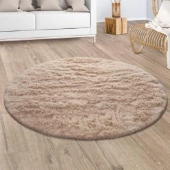 Paco Home Tapis Shaggy Tapis De Salon Fausse Fourrure Poil Long Moelleux Monochr... -Magasin Joss & Main tapis shaggy tapis de salon fausse fourrure poil long moelleux monochrome beige 7791241 19697077 1200x1200