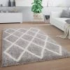 Paco Home Tapis Shaggy Tapis Salon Poils Longs Scandinave Motif Diamant Blanc An... -Magasin Joss & Main tapis shaggy tapis salon poils longs scandinave motif diamant blanc anthracite 12029546 31865334 1140x1140