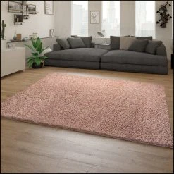 Paco Home Tapis Shaggy Tapis Salon Shaggy Poil Long Moderne Monochrome Rose -Magasin Joss & Main tapis shaggy tapis salon shaggy poil long moderne monochrome rose 9647562 25032108 108 1140x1140